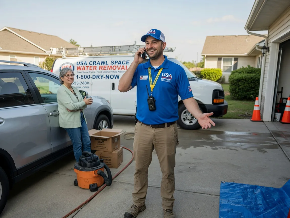 Crawl Space Water Removal Stony Point, NC FAQs